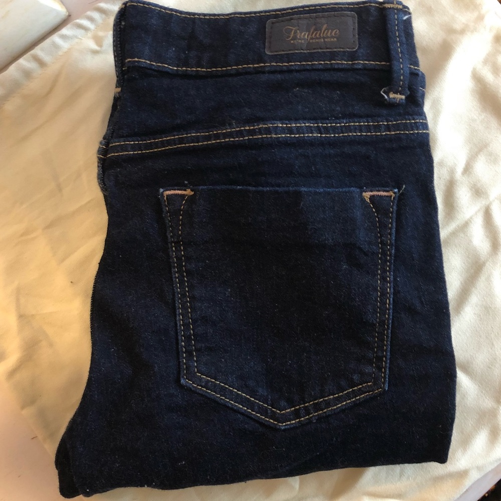 Zara Dark Denim Skinny Jeans